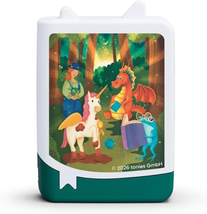 Enchanted Bedtime Stories Book Tonie with illustrated forest characters on the front