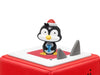 Christmas Songs and Carols penguin Tonie on a red Toniebox, sold separately
