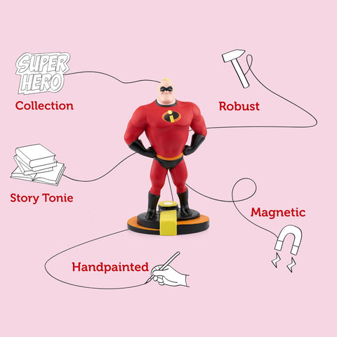 Tonies - Mr Incredible - The Incredibles Audiobooks for Children, Learning SPACE