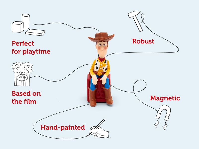 Tonies - Woody Toy Story Audio Character, Sound Toys Learning SPACE