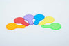 Translucent Colour Paddle Set - Pk6, Learning SPACE