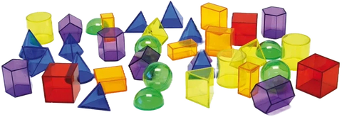Translucent Geometric Shapes - Pk36, Learning SPACE
