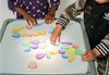 Translucent Junior Rainbow Pebbles® - Pk36, Learning SPACE