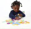 Translucent Junior Rainbow Pebbles® - Pk36, Learning SPACE