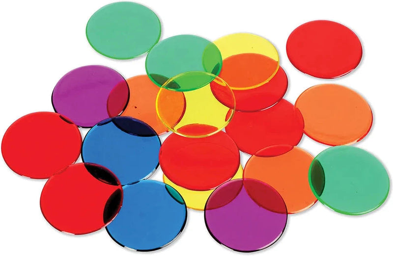 Transparent Counters (Set of 250), Learning SPACE