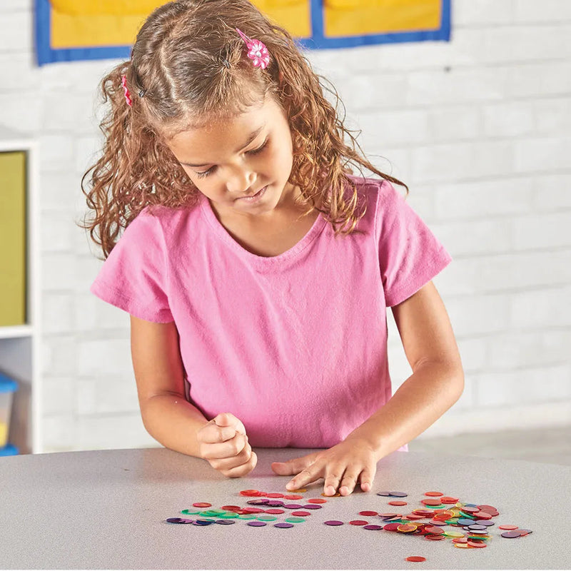 Transparent Counters (Set of 250), Learning SPACE