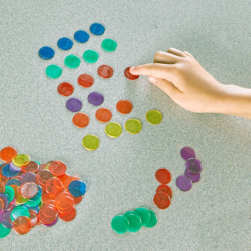 Transparent Counters (Set of 250), Learning SPACE
