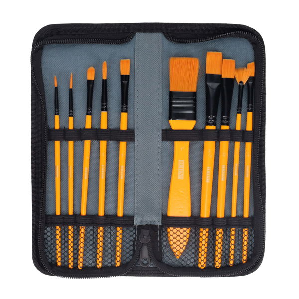 Travel Paint Brush Set (Pack of 11), Learning SPACE