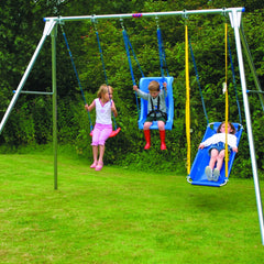 Treble Swing - Frame Only-Dropship,Outdoor Swings,Specialised Prams Walkers & Seating,Stock,Teen & Adult Swings-Learning SPACE