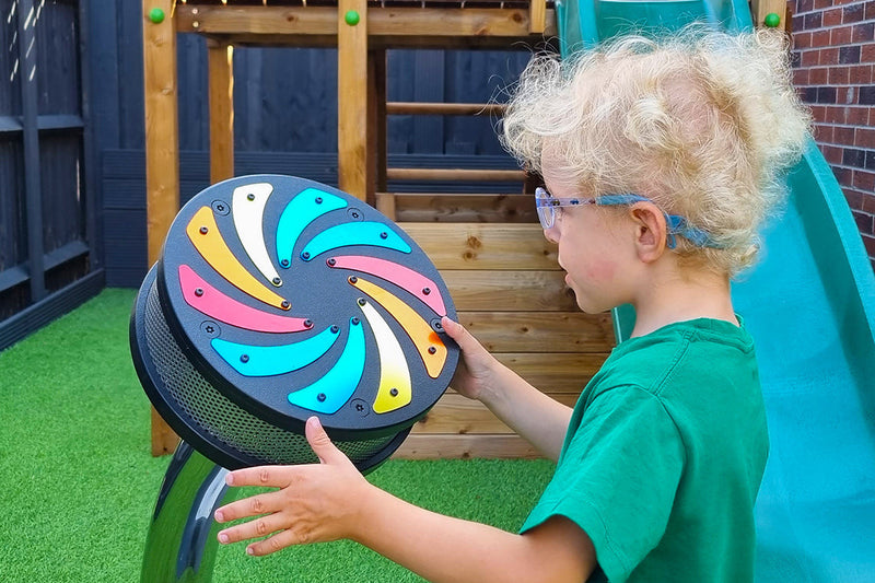 Tropical Cyclone - Sensory Garden Musical Instruments, Ground Install Learning SPACE