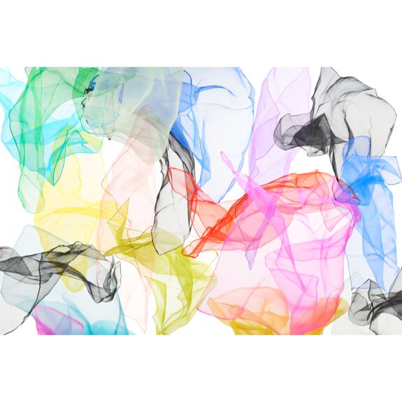 Tub of 10 Multi-colour Dance Scarves, Learning SPACE
