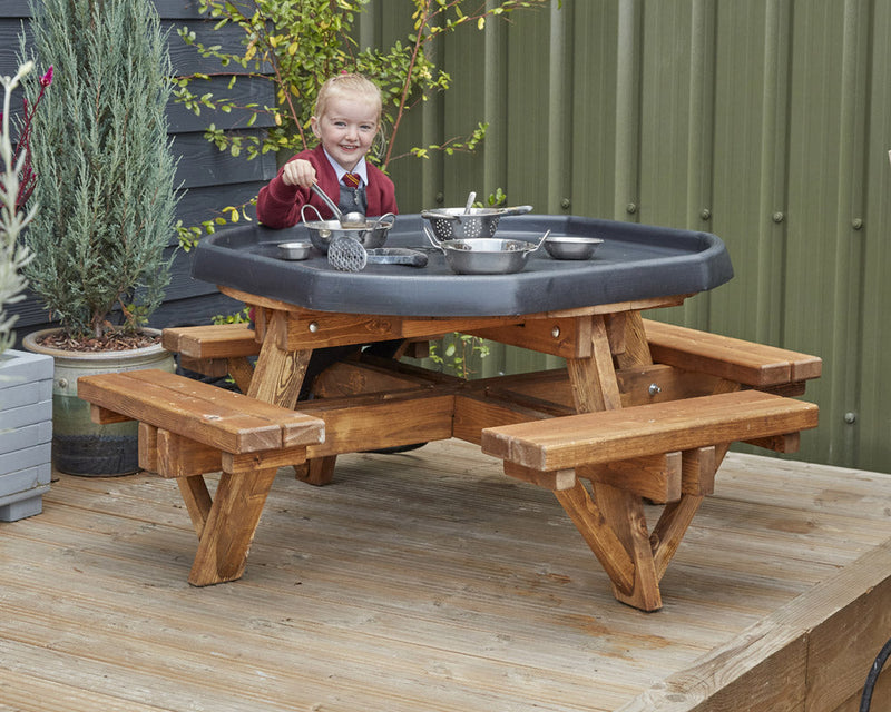 Tuff Spot Friendly Picnic Bench (8 Seats), Learning SPACE