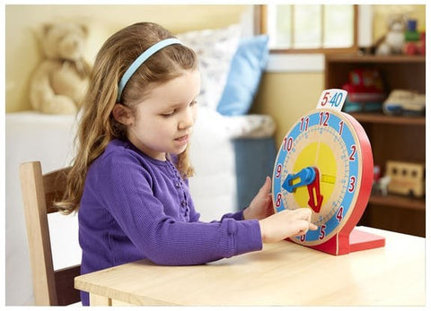 Turn & Tell Clock-Early Years Maths,Maths,Primary Maths,Sand Timers & Timers,Stock,Visual Sensory Toys-Learning SPACE