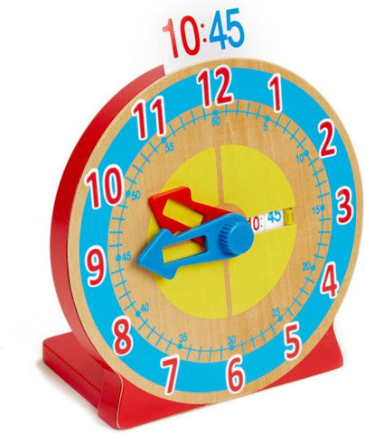 Turn & Tell Clock-Early Years Maths,Maths,Primary Maths,Sand Timers & Timers,Stock,Visual Sensory Toys-Learning SPACE