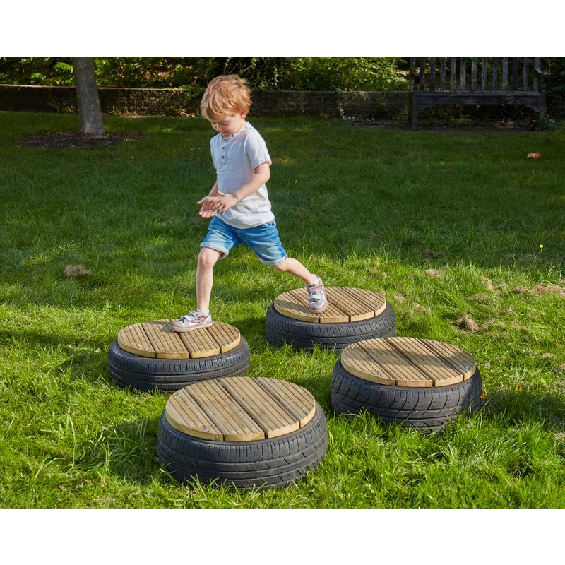 Tyre Topper Bouncer (4Pk), Learning SPACE