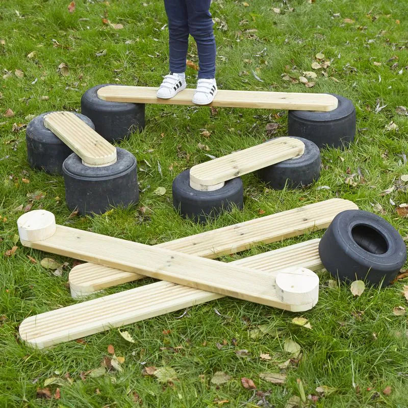 Tyre Walking Planks (6Pk), Learning SPACE