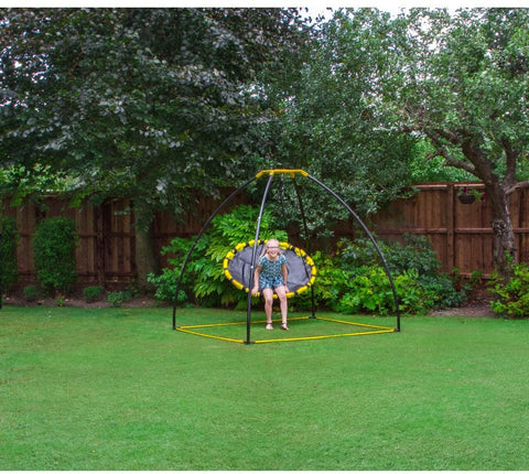 UFO Round Nest Swing with Frame V3-ADD/ADHD,Dropship,family fund bestsellers,JumpKing,Neuro Diversity,Outdoor Swings,Stock,Teen & Adult Swings-Learning SPACE