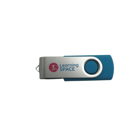 USB Stick with 12 Pre Set Scenes for Pico Projector, Learning SPACE