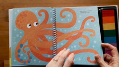 Under The Sea Fingerprint Art - Activity Book, Learning SPACE