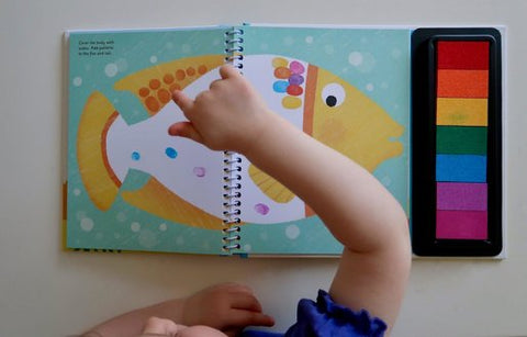 Under The Sea Fingerprint Art - Activity Book, Learning SPACE