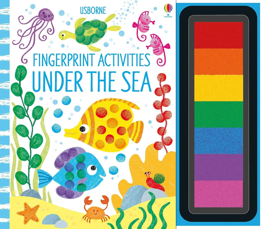 Under The Sea Fingerprint Art - Activity Book, Learning SPACE