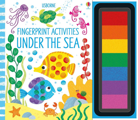 Under The Sea Fingerprint Art - Activity Book, Learning SPACE