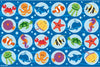 Under the Sea™ Rectangular Placement 3x2 Carpet, Learning SPACE