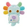 VTech Rainbow Colours Musical Axolotl Teether, Blue Learning SPACE