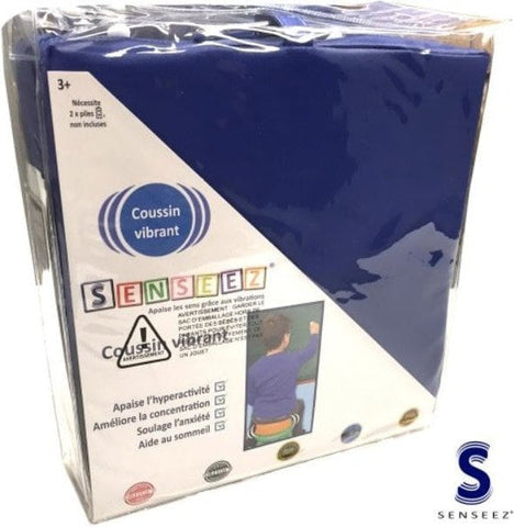 Vibrating Blue Square Pillow Cushion-ADD/ADHD,Additional Need,AllSensory,Bean Bags & Cushions,Blind & Visually Impaired,Calmer Classrooms,Calming & Anxiety,Calming and Relaxation,Core Range,Cushions,Down Syndrome,Helps With,Mindfulness,Movement Chairs & Accessories,PSHE,Seating,Sensory Processing Disorder,Sensory Seeking,Stock,Teen Sensory Weighted & Deep Pressure,Toys for Anxiety,Vibration & Massage,Wellbeing Furniture-Learning SPACE