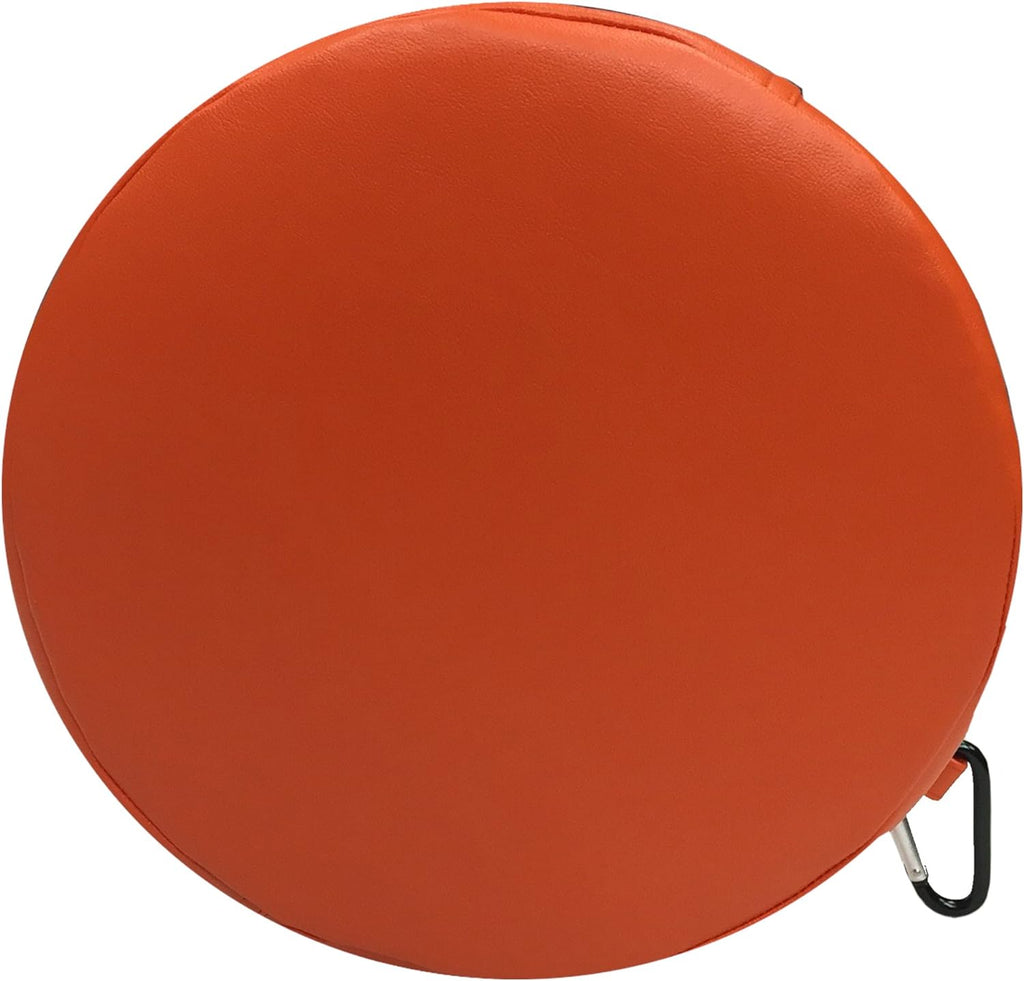 Vibrating Orange Circle Pillow Cushion-ADD/ADHD,AllSensory,Autism,Bean Bags & Cushions,Calming & Anxiety,Calming and Relaxation,Cushions,Down Syndrome,Helps With,Movement Chairs & Accessories,Neuro Diversity,Seating,Sensory Processing Disorder,Sensory Seeking,Teen Sensory Weighted & Deep Pressure,Vibration & Massage,Wellbeing Furniture-Learning SPACE