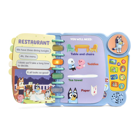 Vtech Bluey's Book of Games, Learning SPACE