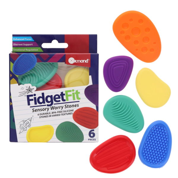 Sensory Worry Stones Pack of 6
