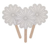 Make Your own Lollipop Flower Fan. Pack of 10
