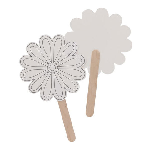 Make Your own Lollipop Flower Fan. Pack of 10