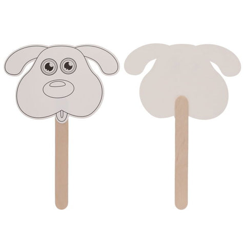Make Your own Lollipop Dog Fan Pack of 10