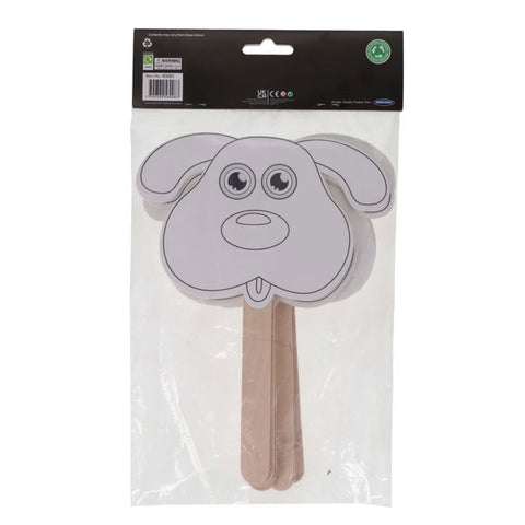 Make Your own Lollipop Dog Fan Pack of 10