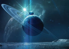 Wall Hanging Planet Backdrop, Learning SPACE