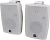 Wall Mounted Speakers With Bluetooth & Aux Input, White Learning SPACE