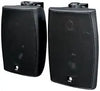 Wall Mounted Speakers With Bluetooth & Aux Input, Black Learning SPACE