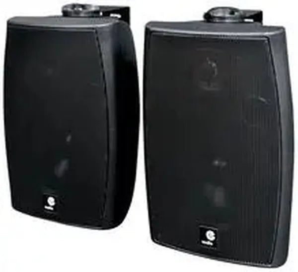 Wall Mounted Speakers With Bluetooth & Aux Input, Black Learning SPACE