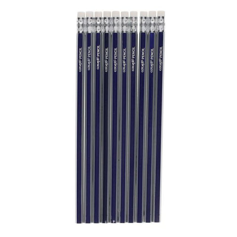 Wallet of 10 HB Rubber Tipped Pencils by Proscribe, Learning SPACE