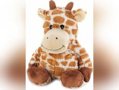 Warmies® Giraffe | Heatable Sensory Toy for Comfort-Stuffed Toys-ADD/ADHD,AllSensory,Baby Sensory Toys,Calming & Anxiety,Calming and Relaxation,Christmas,Comfort Toys,Core Range,Games & Toys,Gifts For 2-3 Years Old,Helps With,Interoception,Plush,Sensory Processing Disorder,Sensory Seeking,Sensory Smells,Stock,Teen Sensory Weighted & Deep Pressure,Toys for Anxiety,Warmies,Weighted & Deep Pressure-Learning SPACE