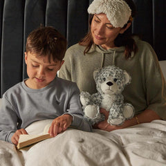 Warmies® Snow Leopard | Heatable Sensory Toy-ADD/ADHD,AllSensory,Baby Sensory Toys,Calming & Anxiety,Calming and Relaxation,Christmas,Comfort Toys,Games & Toys,Gifts For 2-3 Years Old,Gifts For 3-5 Years Old,Helps With,Interoception,Plush,Sensory Processing Disorder,Sensory Seeking,Sensory Smells,Stock,Teen Sensory Weighted & Deep Pressure,Toys for Anxiety,Warmies,Weighted & Deep Pressure-Learning SPACE