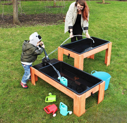 Water Pump Trays Set-Cosy Direct,Forest School & Outdoor Garden Equipment,Outdoor Play,Outdoor Sand & Water Play,Outdoor Toys & Games,Sand & Water Trays,Trays,Water & Sand Toys-Learning SPACE