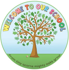 Welcome - Tree Outdoor Sign, Learning SPACE