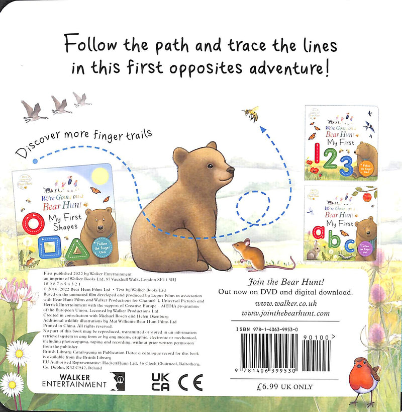 We're Going on a Bear Hunt: My First Opposites Board Book, Learning SPACE