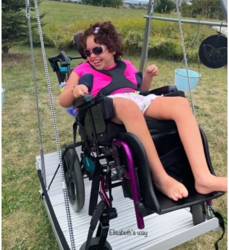 Wheelchair Platform Swing (Includes Frame), VAT Exempt Learning SPACE