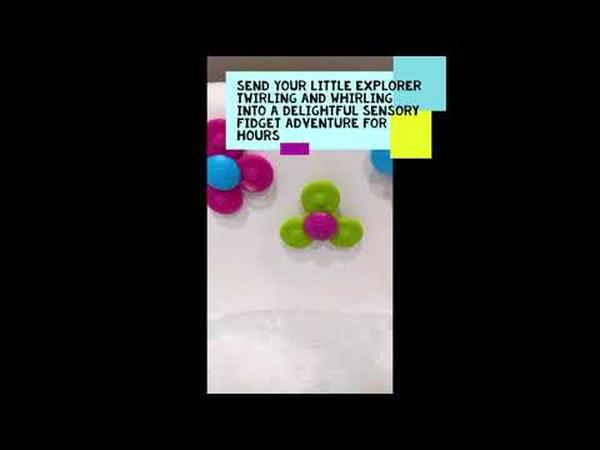 Whirly Squigz - Teething and Fidget Toy, Learning SPACE