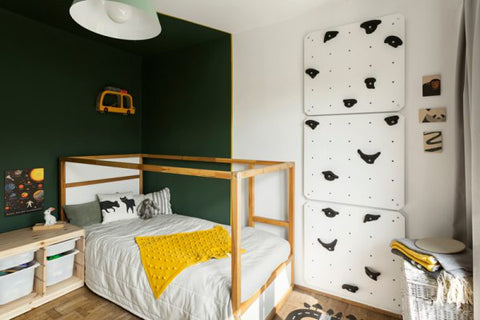 White 3 Part Indoor Climbing Wall-ADD/ADHD,Additional Need,Balancing Equipment,Gross Motor and Balance Skills,Helps With,Neuro Diversity,Sensory Climbing Equipment,Strength & Co-Ordination-Learning SPACE