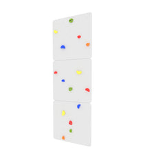 White 3 Part Indoor Climbing Wall-ADD/ADHD,Additional Need,Balancing Equipment,Gross Motor and Balance Skills,Helps With,Neuro Diversity,Sensory Climbing Equipment,Strength & Co-Ordination-Colourful-CWWGWHITECOLOURFUL-Learning SPACE